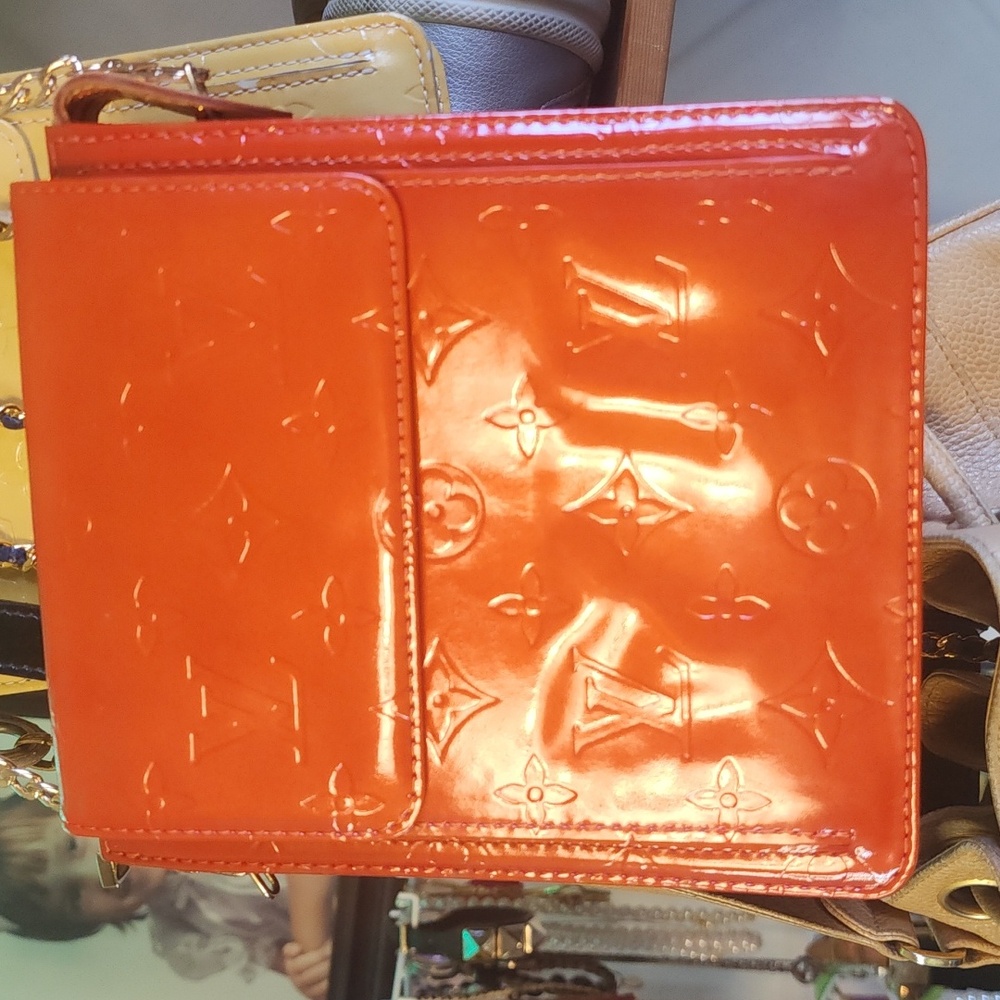 Louis Vuitton Vibrant Orange Crossbody Bag